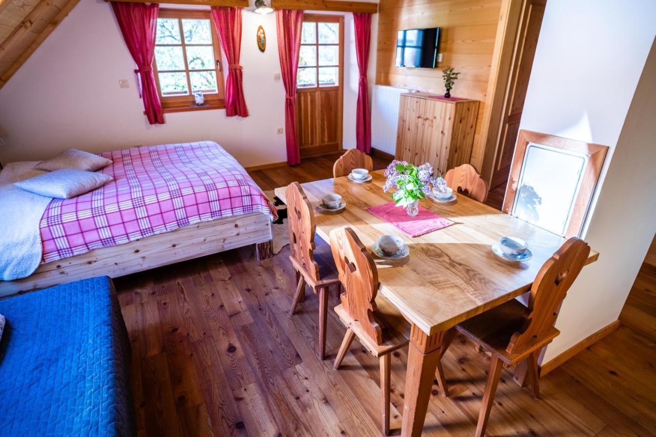 Tourist Farm Senkova Domacija Villa Zgornje Jezersko Ngoại thất bức ảnh