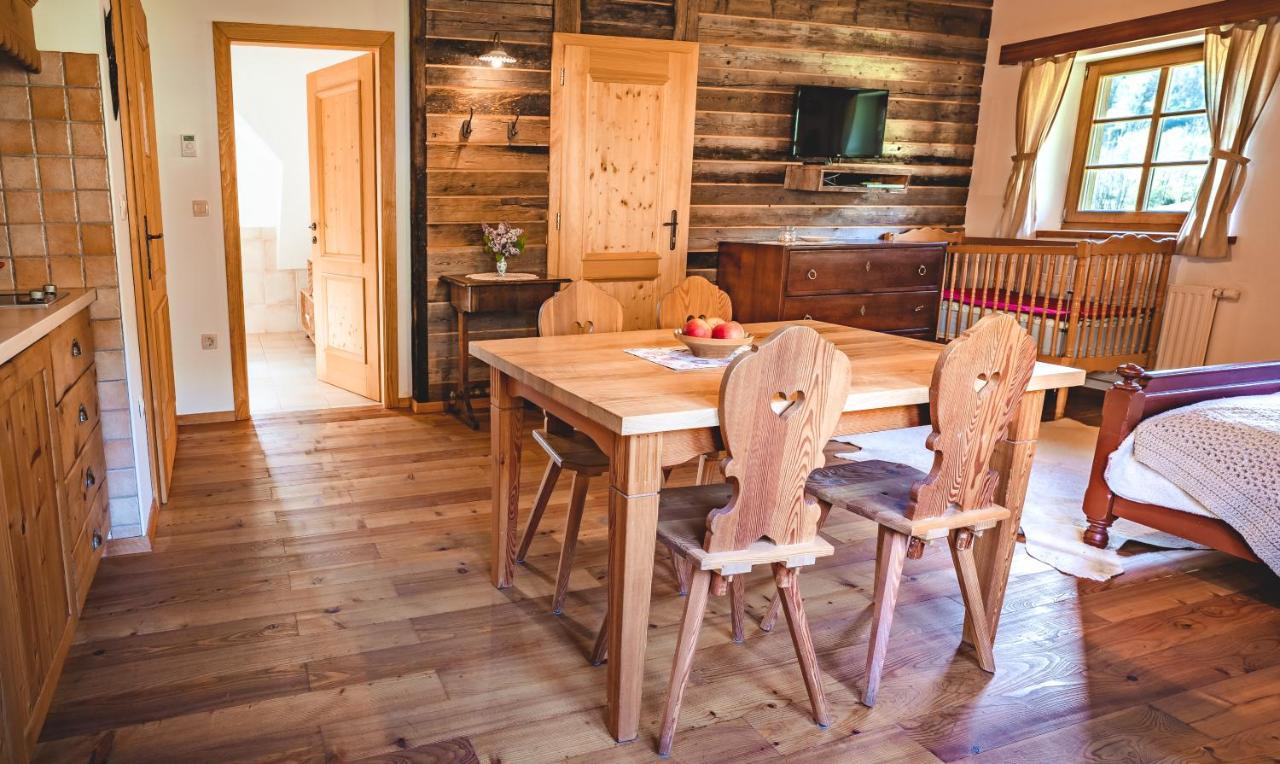 Tourist Farm Senkova Domacija Villa Zgornje Jezersko Ngoại thất bức ảnh