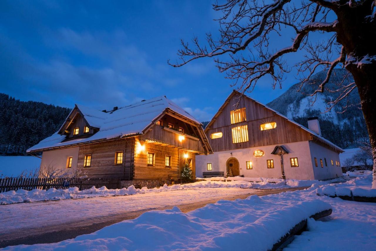 Tourist Farm Senkova Domacija Villa Zgornje Jezersko Ngoại thất bức ảnh